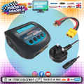 ETRONIX - POWERPAL AC240V LIPO/HV/NIMH 6A 60W BALANCE CHARGER/DISCHARGER - ET0204 (Wires included)