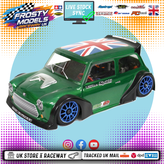 MONTECH - TURBO SPIDI 1/10 BODY SHELL - FOR TAMIYA MINI M-CHASSIS - MT009004 (Wheelbase 210mm, Width 160mm)