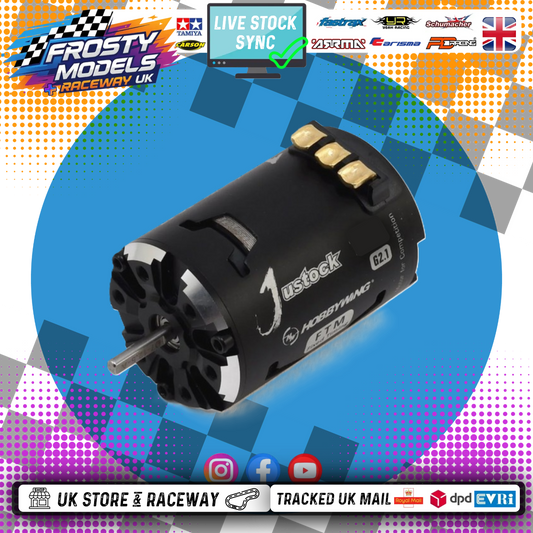 HOBBYWING - JUSTOCK G2.1 17.5T SENSORED Brushless MOTOR (FIXED TIMING) - HW30408011