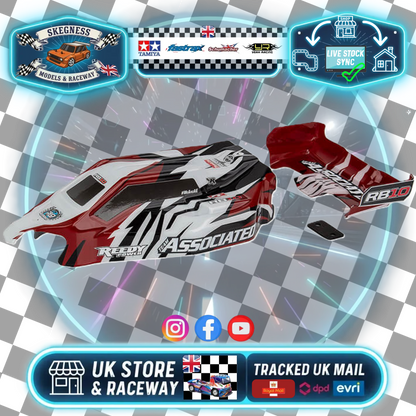 ASSOCIATED - RB10 RTR - BUGGY BODY & WING SET - AS72020 - AS72018