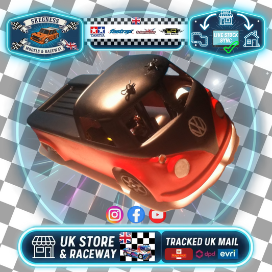 GT12 Supastox Body - VW Transporter Pick Up Truck ABS - Fits 1/12 Car 205mm Wheelbase / 160mm Wide