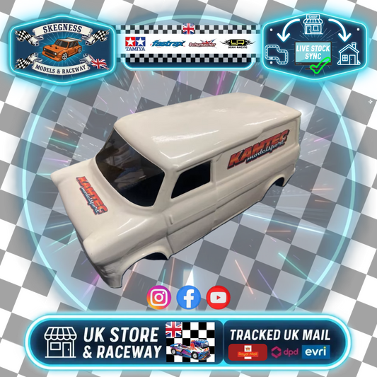 Ford Body - Fits 1/12 Car Ford Transit Van MK1 LWB ABS