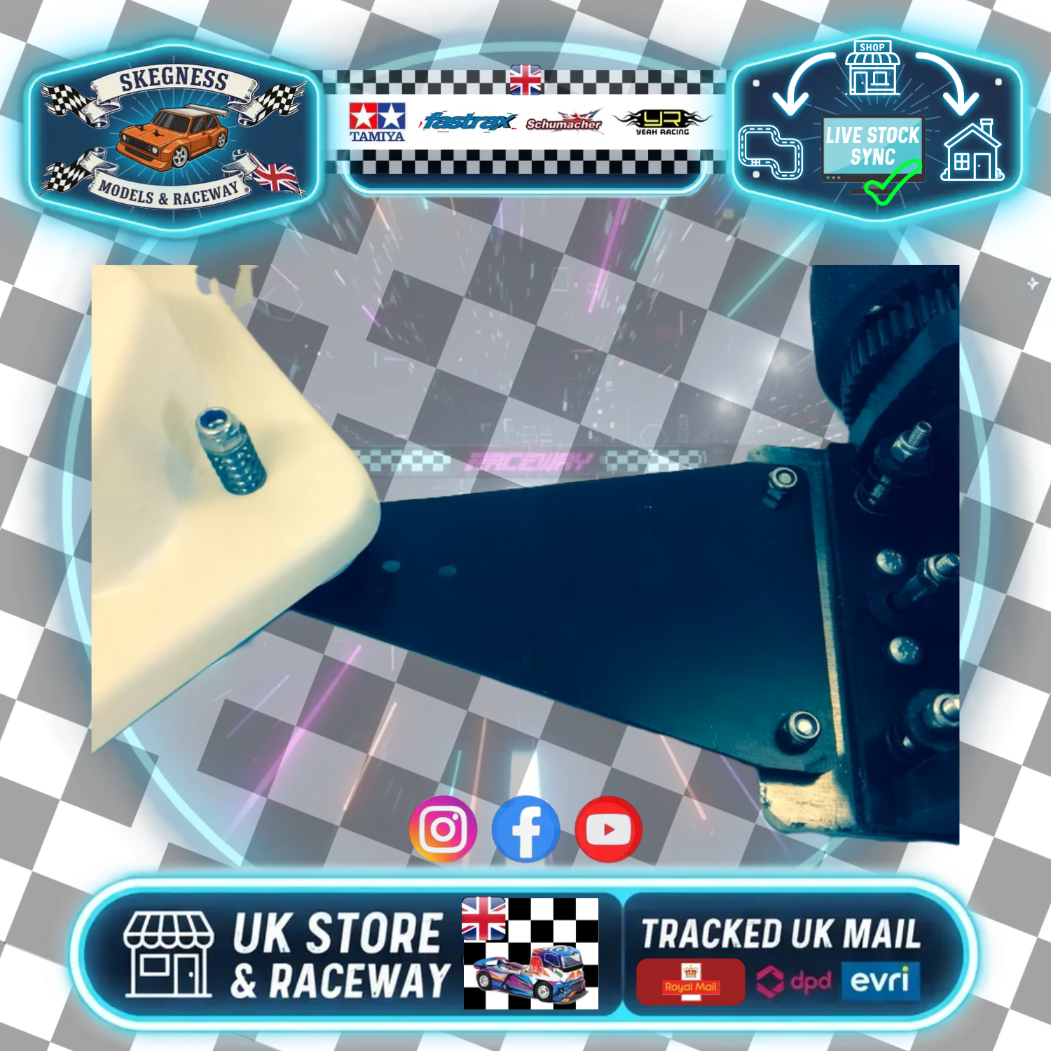 Kamtec (Mini Racer & Supastox ) Caravan Tow Hitch Kit