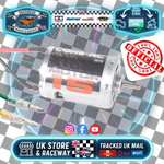 CORE RC - 15 TURN (15T - FANNED) SILVER TIN CAN BRUSHED 1/10 540 MOTOR - CR710