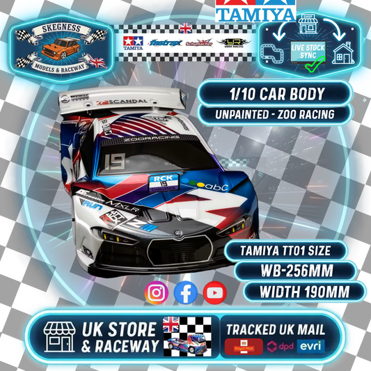 ZooRacing - Panterra 'BMW' - 1/10 RC Touring Car Body - 0.7mm Thickness - ZR-0019-07