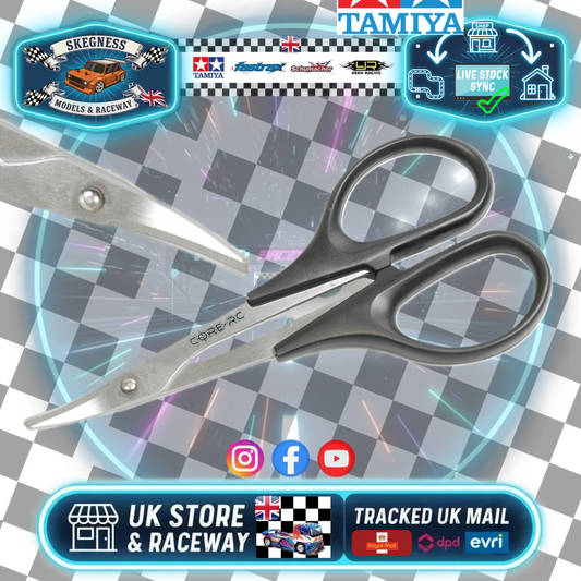 CORE RC - Curved Lexan RC Cutting Trimming Body Scissors - CR044