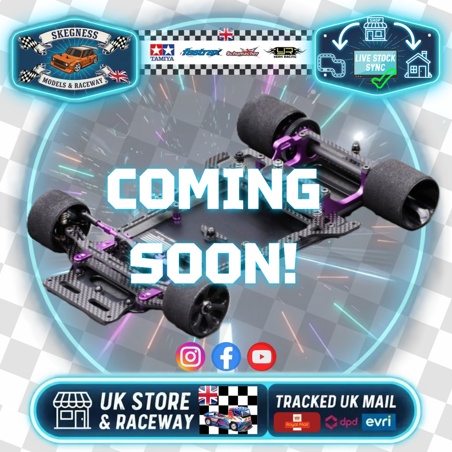 (COMING SOON - PRE-ORDERS ONLY) Destiny DTY-12s 1/12 Race Kit LMP / LMGT3 Kit