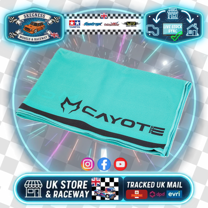 CAYOTE - RC Pit Towel Item No. CAFT01 (Approx 600mm x 400mm) - CAFT01