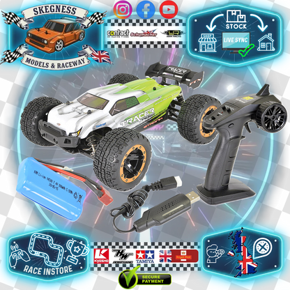 FTX - TRACER 1/16 4WD TRUGGY (Brushed+Lipo) RC TRUCK RTR - GREEN - FTX5577G