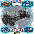 LOUISE - RC 1/10 LMX Carbon Fibre M-CHASSIS (210mm Mini wheelbase) KIT Form - LNBA101 (Same as Carten M210R)