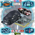 Tamiya 51656 - RC BODY GR YARIS (1/10 M-Chassis size 239mm Wheel Base) - Body parts, Stickers & Masking Included