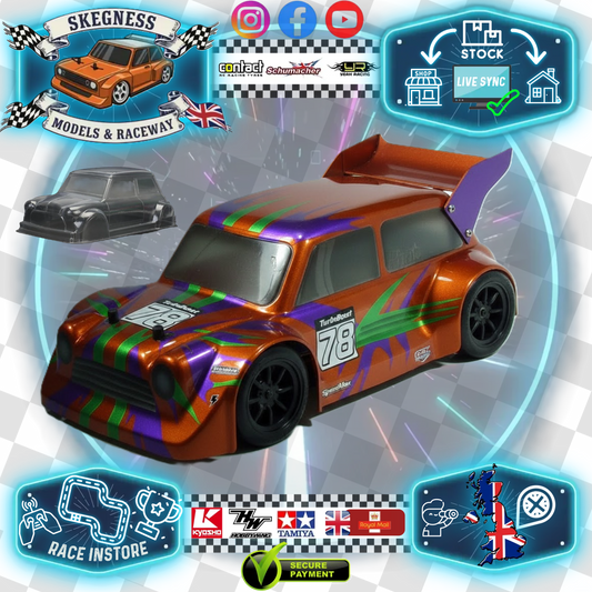 Phat Bodies - Banzai – 1/14th lexan mini bodyshell (LC Racing EMB-1, AE Reflex or Losi Mini 8) (Not M-Chassis)