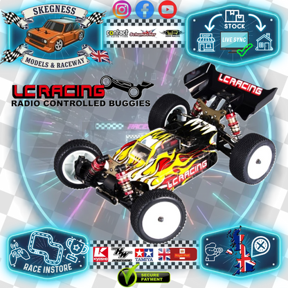 LC Racing – EMB-1L – 1/14 scale 4wd entry level buggy – Brushed RTR w/Radio & Battery