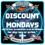 DISCOUNT MONDAYS! (OWN VEHICLE) Arrive & Drive / All Classes Raced) RACE PASS