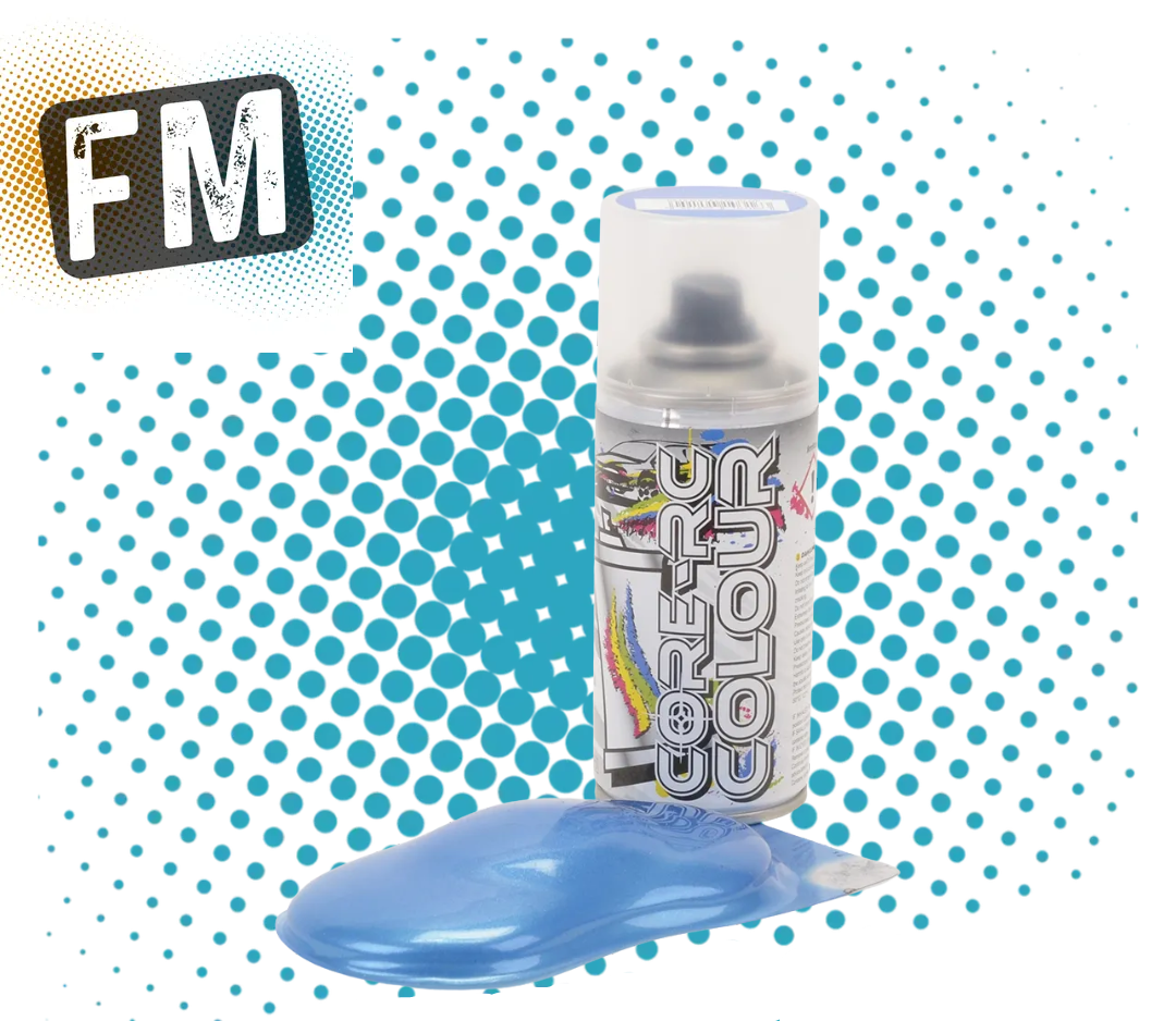 CORE RC - BODY SPRAY PAINT for POLYCARBONATE RC Bodies - 150ML - ALL COLOURS - MULTI LISTING