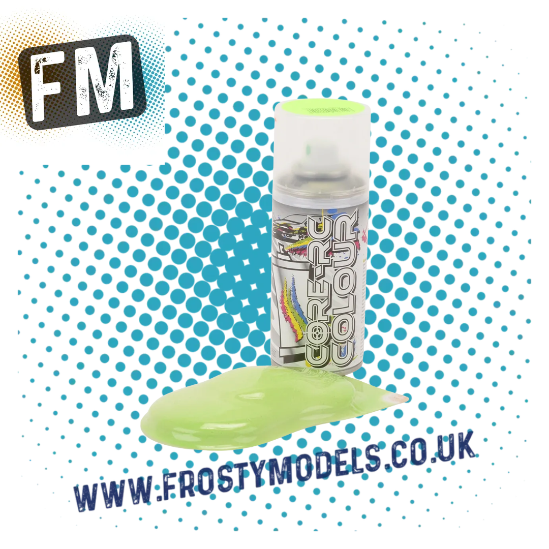 CORE RC - BODY SPRAY PAINT for POLYCARBONATE RC Bodies - 150ML - ALL COLOURS - MULTI LISTING