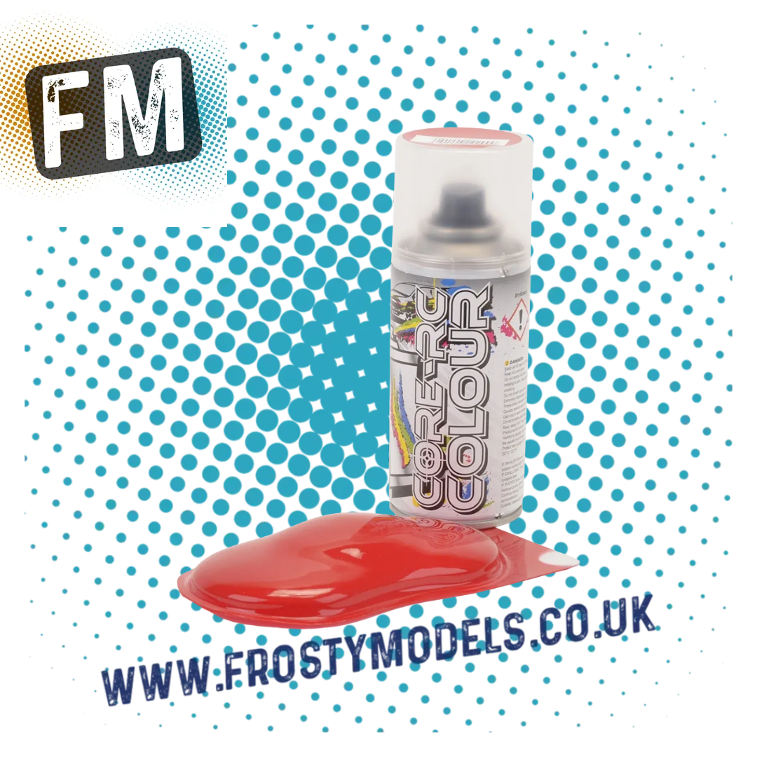 CORE RC - BODY SPRAY PAINT for POLYCARBONATE RC Bodies - 150ML - ALL COLOURS - MULTI LISTING