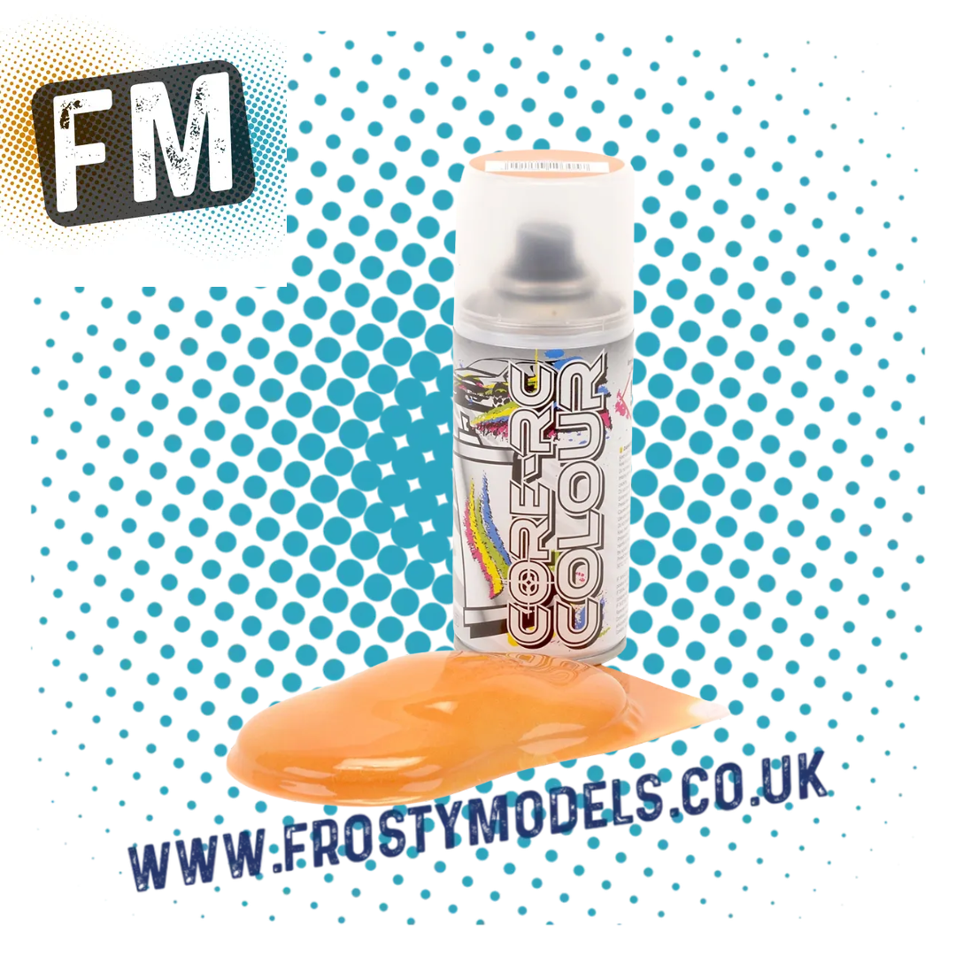 CORE RC - BODY SPRAY PAINT for POLYCARBONATE RC Bodies - 150ML - ALL COLOURS - MULTI LISTING