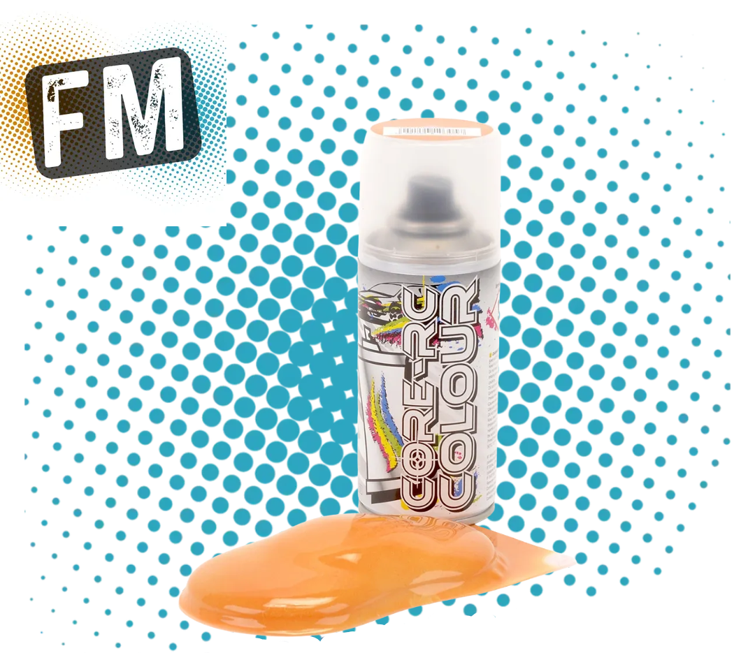 CORE RC - BODY SPRAY PAINT for POLYCARBONATE RC Bodies - 150ML - ALL COLOURS - MULTI LISTING