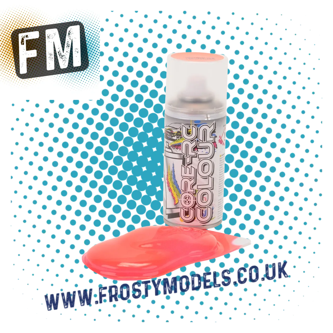 CORE RC - BODY SPRAY PAINT for POLYCARBONATE RC Bodies - 150ML - ALL COLOURS - MULTI LISTING