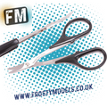 RC CAR/BUGGY/TRUCK BODY CUTTING SCISSORS - CURVED & STRAIGHT - MULTI LISTING