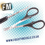 RC CAR/BUGGY/TRUCK BODY CUTTING SCISSORS - CURVED & STRAIGHT - MULTI LISTING