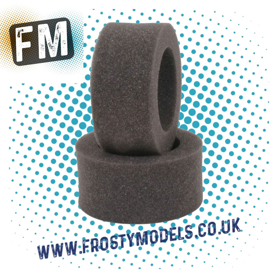 SCHUMACHER - U6669 REAR - 4WD/2WD - HARD Buggy Tyre Inserts - 2PC (38MM for 35MM WIDE RIMS)