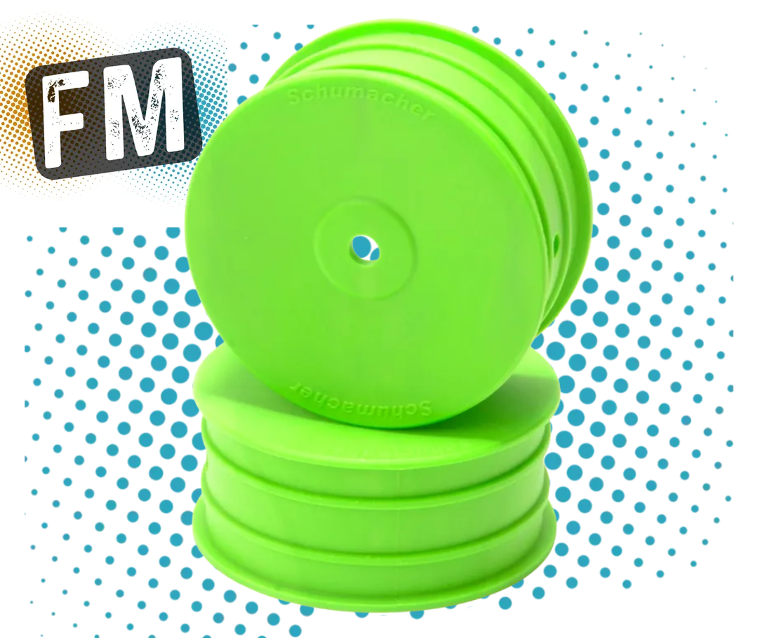 SCHUMACHER 1/10 BUGGY 2.2IN 12MM HEX WHEELS - 4WD/2WD/SLIM - FRONT/REARS - MULTI LISTING - ALL COLOURS