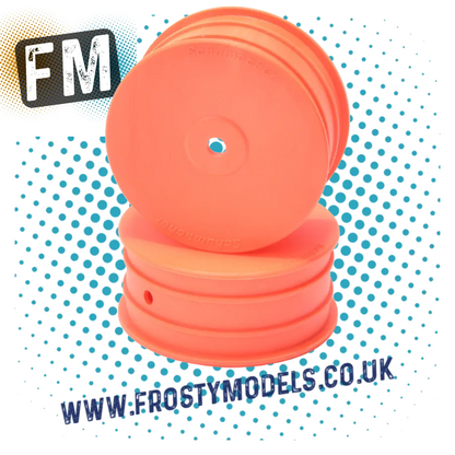 SCHUMACHER 1/10 BUGGY 2.2IN 12MM HEX WHEELS - 4WD/2WD/SLIM - FRONT/REARS - MULTI LISTING - ALL COLOURS