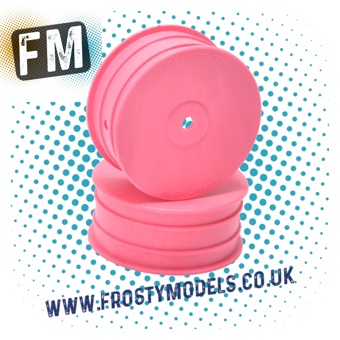 SCHUMACHER 1/10 BUGGY 2.2IN 12MM HEX WHEELS - 4WD/2WD/SLIM - FRONT/REARS - MULTI LISTING - ALL COLOURS
