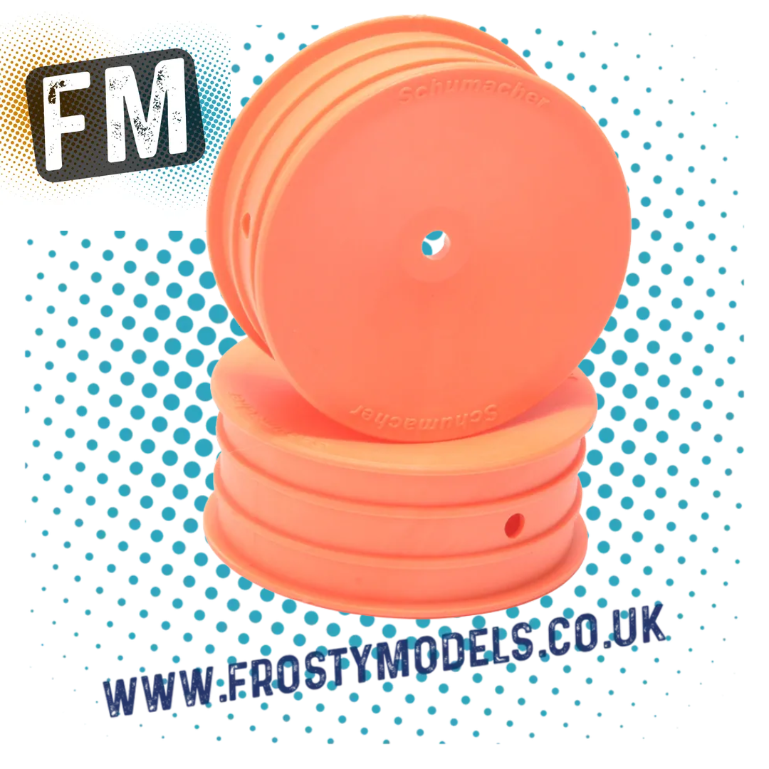 SCHUMACHER 1/10 BUGGY 2.2IN 12MM HEX WHEELS - 4WD/2WD/SLIM - FRONT/REARS - MULTI LISTING - ALL COLOURS