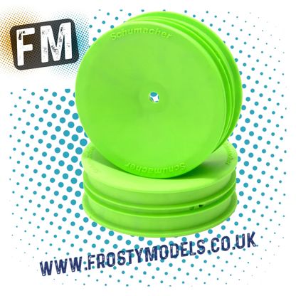 SCHUMACHER 1/10 BUGGY 2.2IN 12MM HEX WHEELS - 4WD/2WD/SLIM - FRONT/REARS - MULTI LISTING - ALL COLOURS
