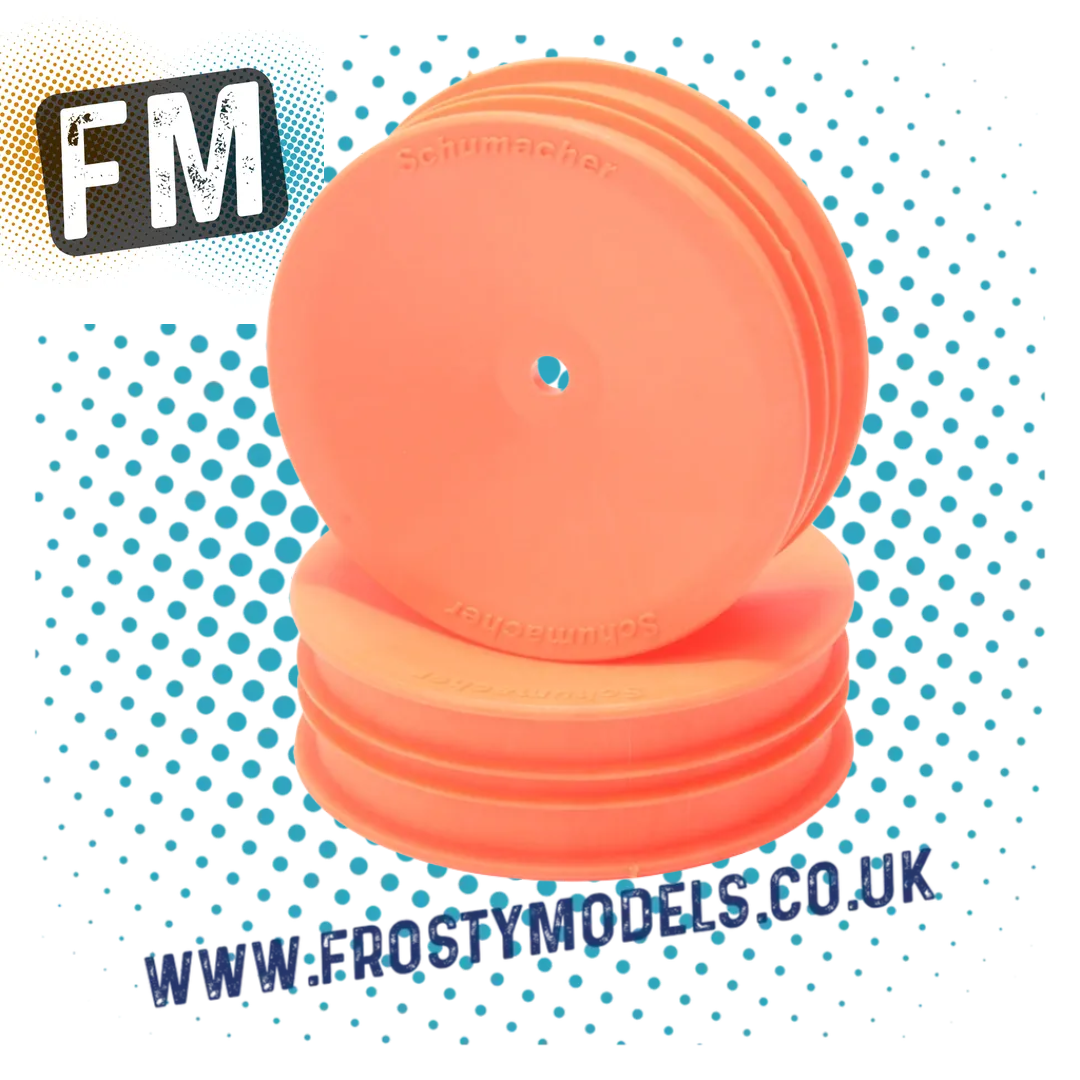 SCHUMACHER 1/10 BUGGY 2.2IN 12MM HEX WHEELS - 4WD/2WD/SLIM - FRONT/REARS - MULTI LISTING - ALL COLOURS