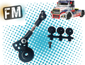 TT01E EURO TRUCK RACING HIGH IMPACT SERVO SAVER & ADJUSTABLE LINKAGE SET COMBO