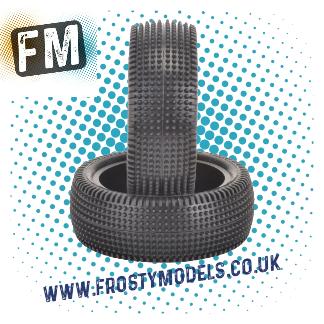 SCHUMACHER CACTUS 1/10 2.2IN BUGGY TYRE/TIRES 4WD FRONT/REAR - MULTI LISTING
