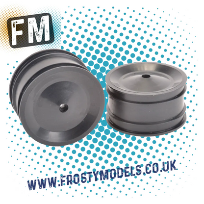 SCHUMACHER 1/10 BUGGY WHEELS - CASTLE 8MM FITTING XLS/PC - 2PC 2.2IN FRONT/REAR MULTI LISTING