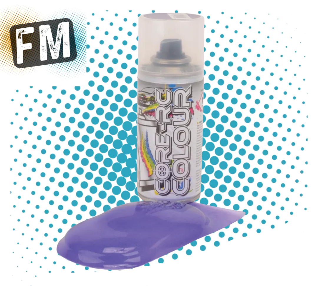 CORE RC - BODY SPRAY PAINT for POLYCARBONATE RC Bodies - 150ML - ALL COLOURS - MULTI LISTING