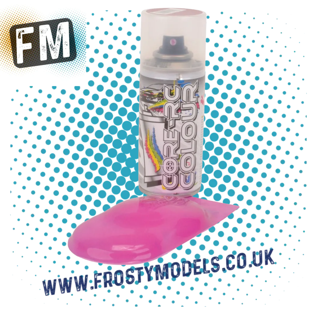 CORE RC - BODY SPRAY PAINT for POLYCARBONATE RC Bodies - 150ML - ALL COLOURS - MULTI LISTING