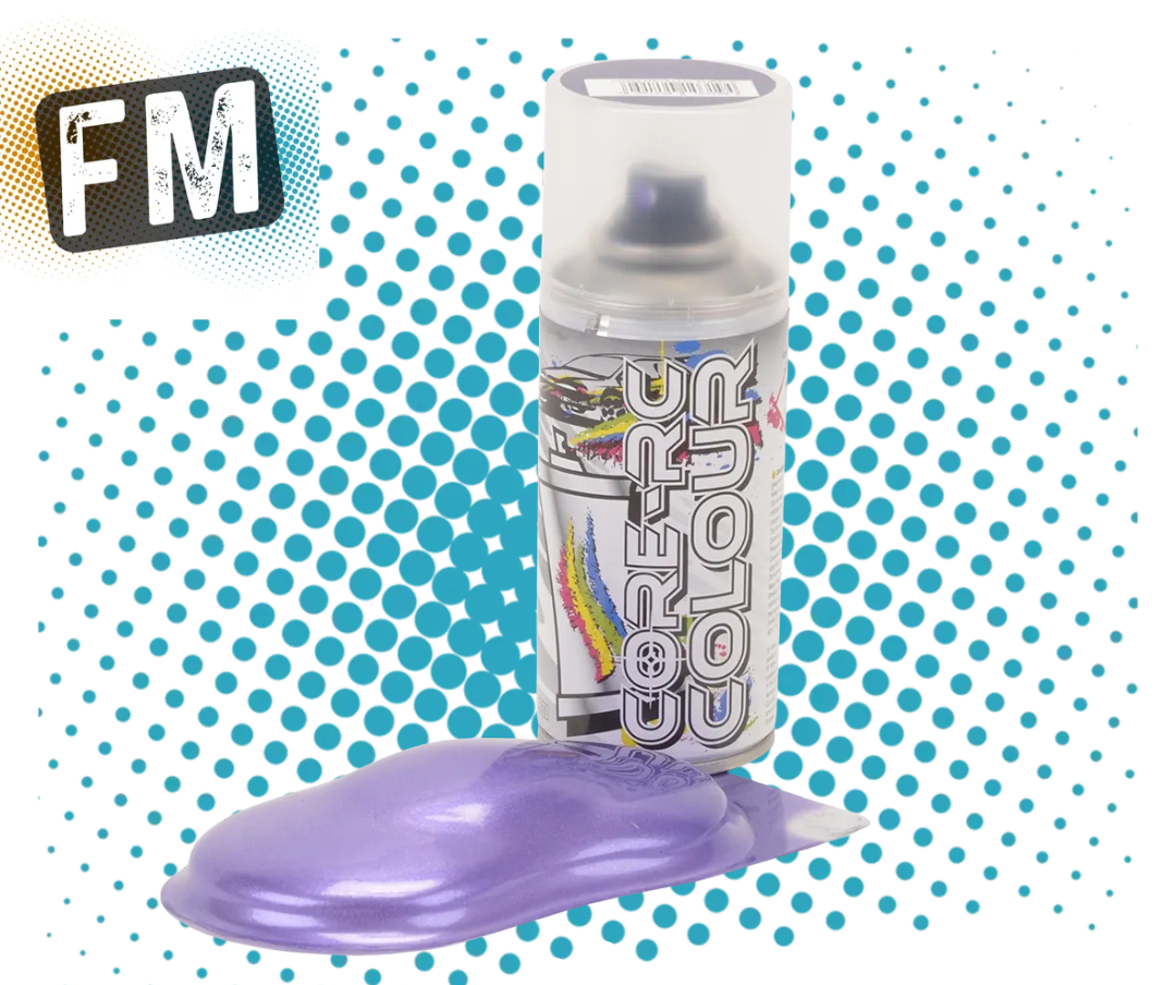 CORE RC - BODY SPRAY PAINT for POLYCARBONATE RC Bodies - 150ML - ALL COLOURS - MULTI LISTING