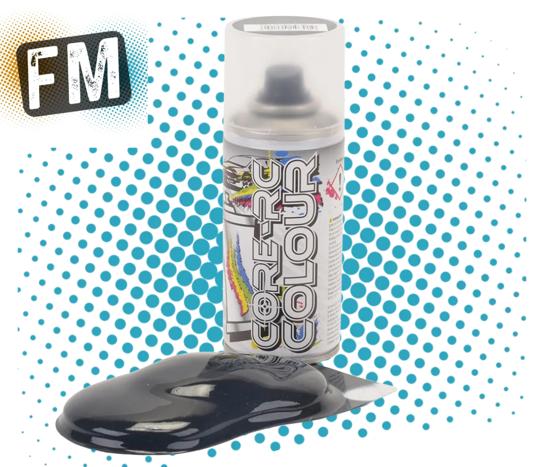 CORE RC - BODY SPRAY PAINT for POLYCARBONATE RC Bodies - 150ML - ALL COLOURS - MULTI LISTING
