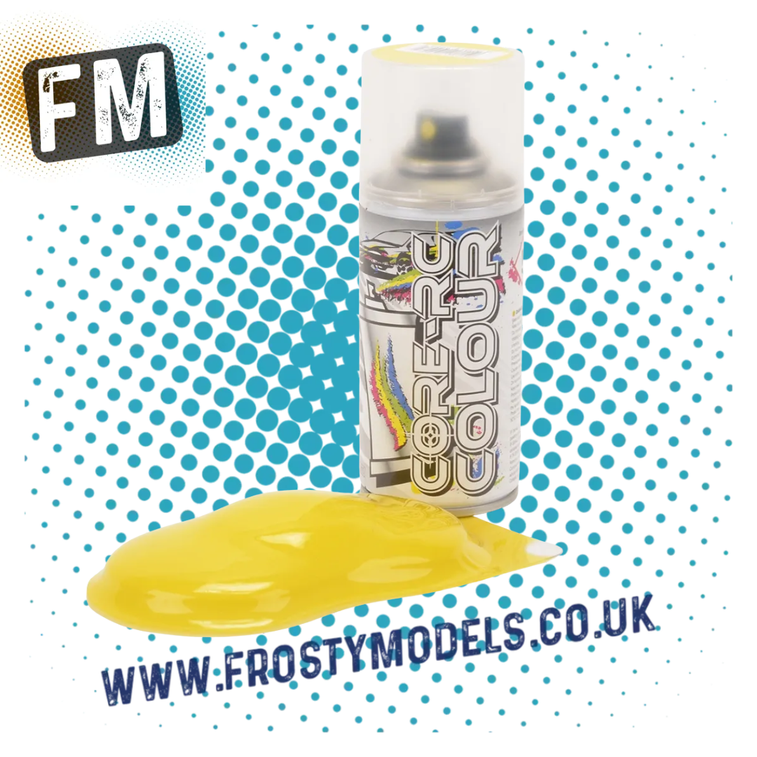 CORE RC - BODY SPRAY PAINT for POLYCARBONATE RC Bodies - 150ML - ALL COLOURS - MULTI LISTING
