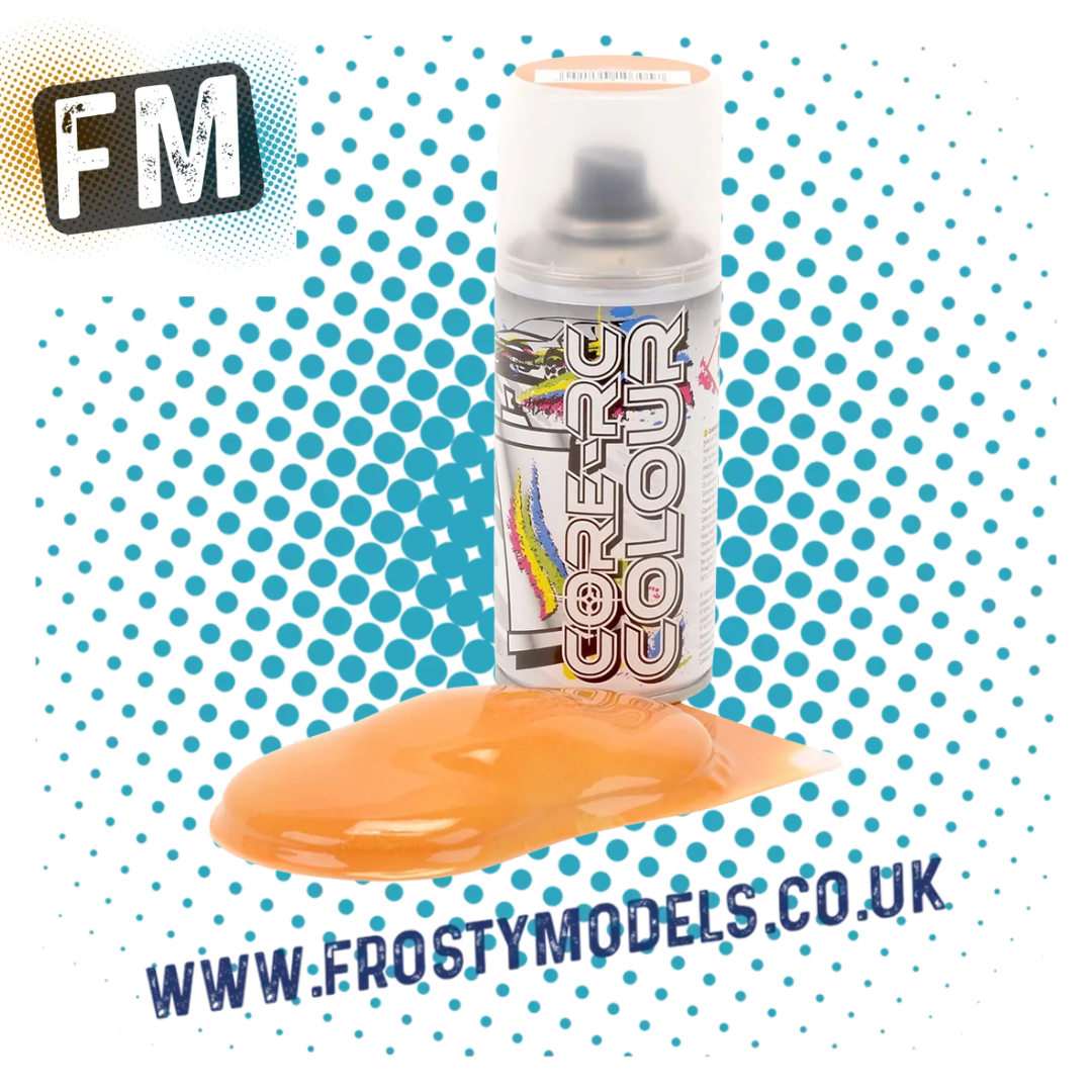CORE RC - BODY SPRAY PAINT for POLYCARBONATE RC Bodies - 150ML - ALL COLOURS - MULTI LISTING