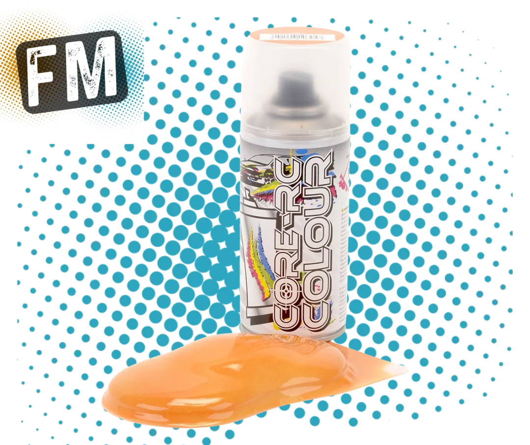 CORE RC - BODY SPRAY PAINT for POLYCARBONATE RC Bodies - 150ML - ALL COLOURS - MULTI LISTING