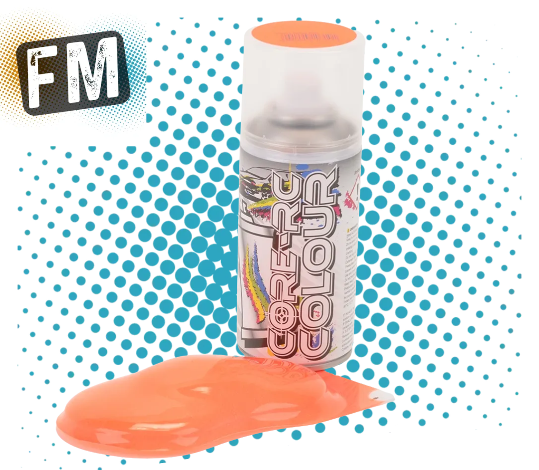 CORE RC - BODY SPRAY PAINT for POLYCARBONATE RC Bodies - 150ML - ALL COLOURS - MULTI LISTING
