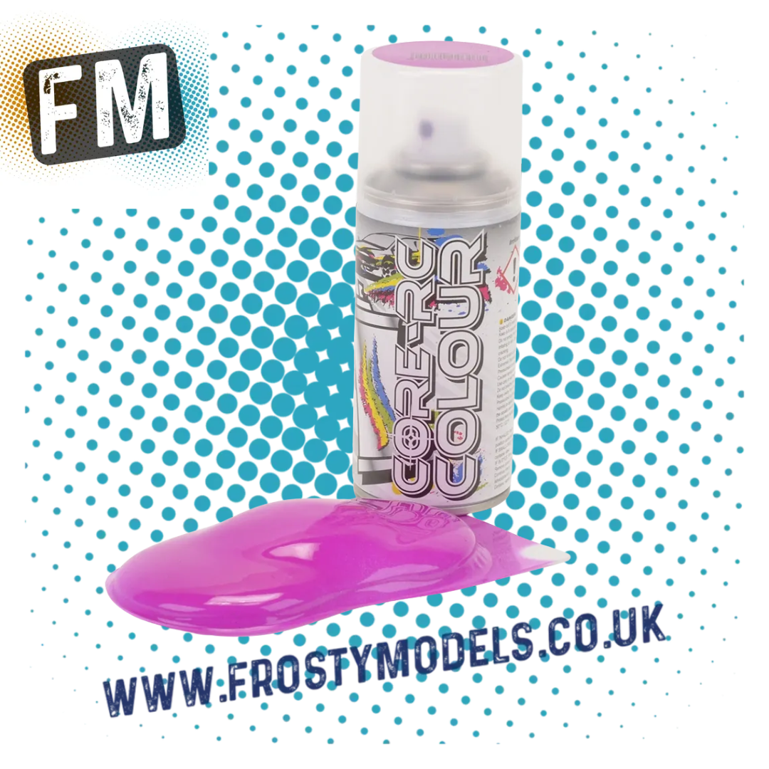 CORE RC - BODY SPRAY PAINT for POLYCARBONATE RC Bodies - 150ML - ALL COLOURS - MULTI LISTING