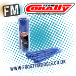 CORALLY STRAPIT CABLE TIES/TIE WRAPS - MULTI LISTING - 2.5X100MM (50PCS) TUBE
