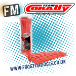 CORALLY STRAPIT CABLE TIES/TIE WRAPS - MULTI LISTING - 2.5X100MM (50PCS) TUBE