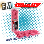 CORALLY STRAPIT CABLE TIES/TIE WRAPS - MULTI LISTING - 2.5X100MM (50PCS) TUBE