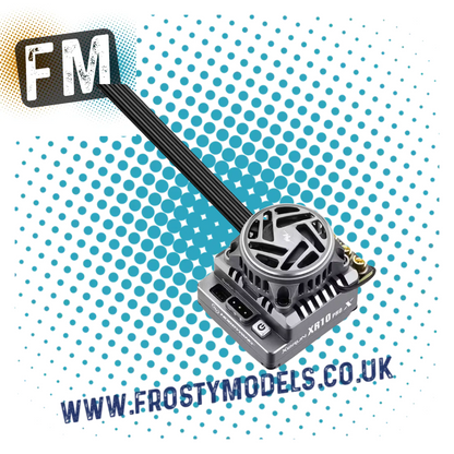 HW30112620 - HOBBYWING XERUN XR10 PRO GREY G3 X ESC SPEED CONTROL - Ideal for Stock Classes