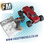 PD RACING - TK16 Brushed Truck 1:16 SCALE READY TO RUN WITH 2S LIPO (22mph) - PD303T (With LED lights)
